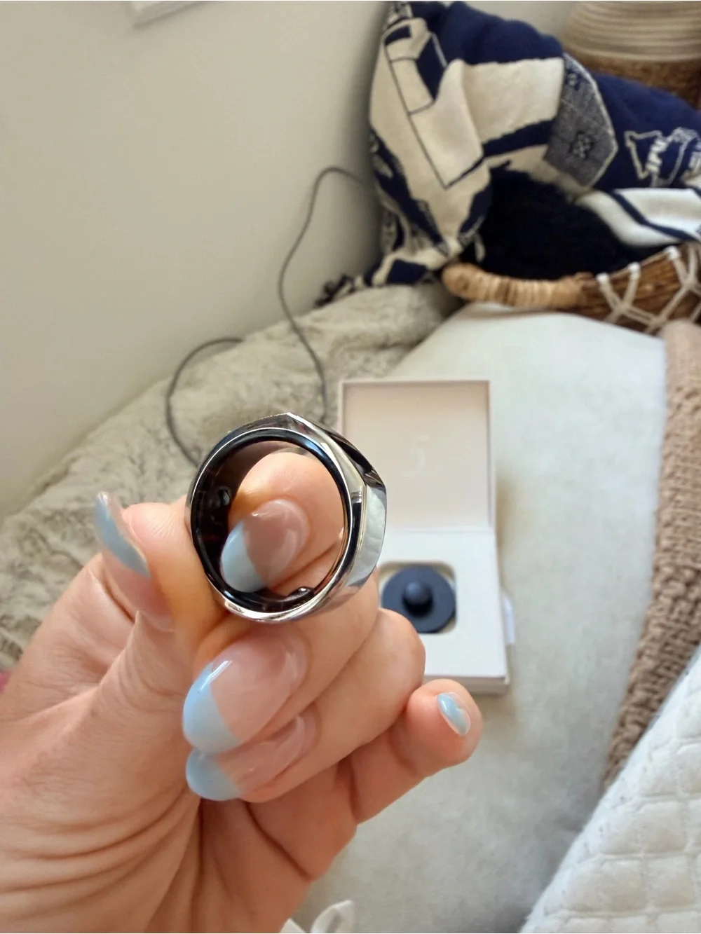 Oura Ring Gen 3 Silver size 9